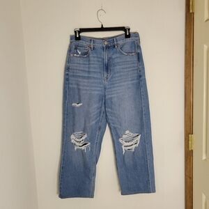 American Eagle Women's Baggy Jean - Size (8) - Excellent Condition